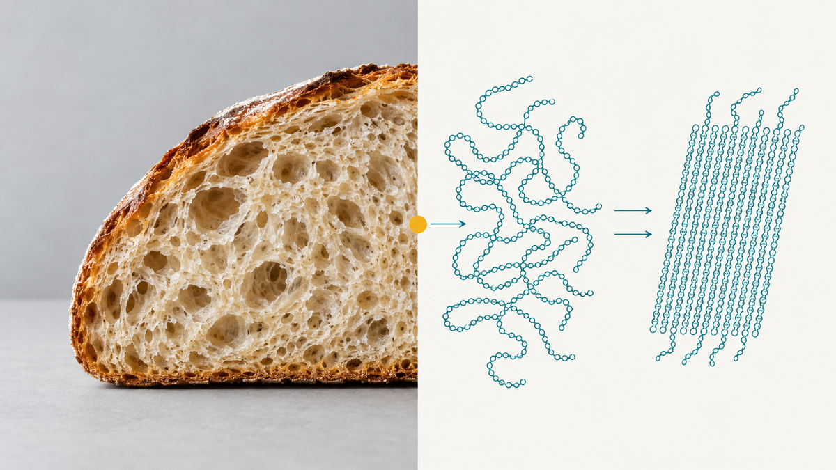 Why Bread Goes Stale: It Is Not Drying Out, It Is Recrystallising
