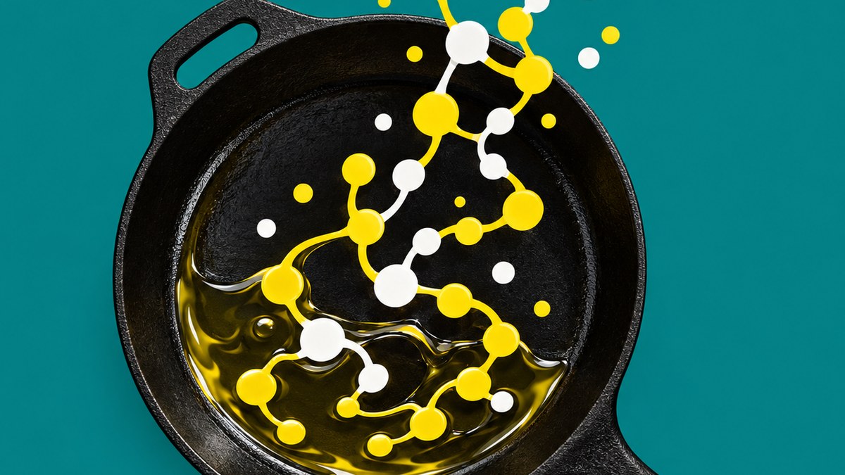 Why Cast Iron Needs Seasoning: The Chemistry of a Nonstick Pan